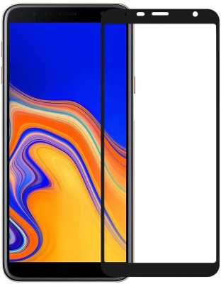 Mersal Edge To Edge Tempered Glass for Samsung Galaxy J4 Plus, (Premium Edge To Edge Full Glue Branded Glass)(Pack of 1)