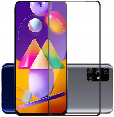 Mersal Edge To Edge Tempered Glass for Samsung Galaxy M31s, Samsung Galaxy A51, (Premium Edge To Edge Full Glue Branded Glass)(Pack of 1)