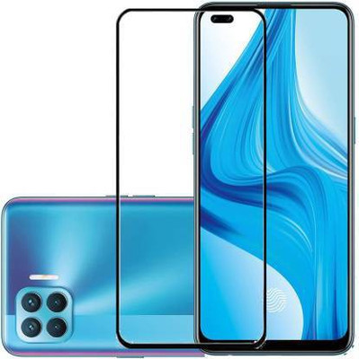 BVR Edge To Edge Tempered Glass for Oppo F17 Pro, Realme 7 Pro(Pack of 1)
