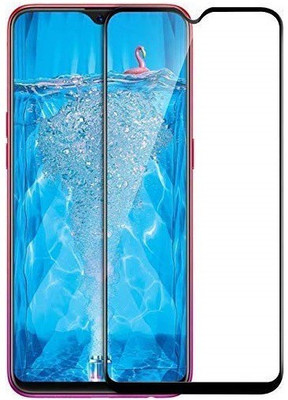 Mersal Edge To Edge Tempered Glass for Oppo F9, (Premium Edge To Edge Full Glue Branded Glass)(Pack of 1)