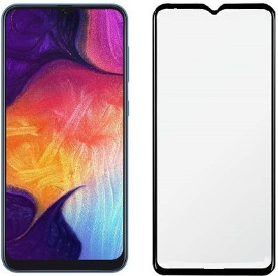 ECMERED Edge To Edge Tempered Glass for Redmi 9, Redmi 9A, Redmi 9 Active, Redmi 10A(Pack of 1)
