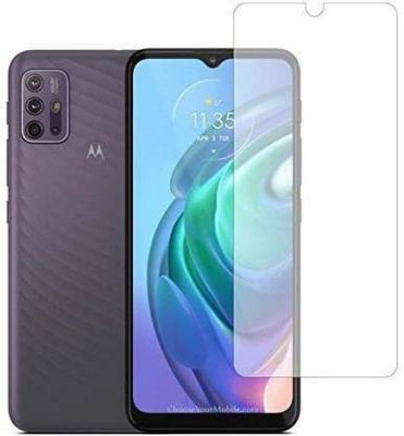 MAAMANSADEVI ENTERPRISES Tempered Glass Guard for Motorola G10 Power(Pack of 1)