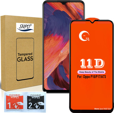 SNPD Tempered Glass Guard for Oppo A73(Pack of 1)