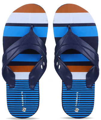 Fabbmate Men Flip Flops(Multicolor , 9)
