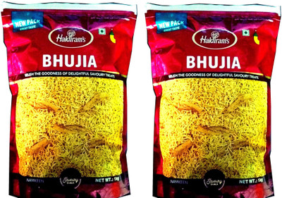Haldiram's Bhujia 1 Kg X 2 Zipper Pouch(2 x 1 kg)
