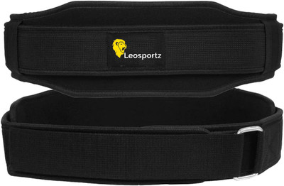 Leosportz Weightlifting Back Support Brace Adjustable Belt for Men & Women Back / Lumbar Support
