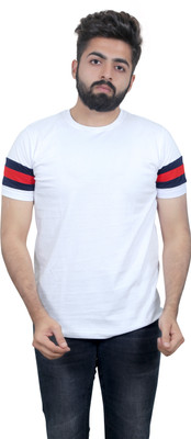 Kore Cloting Point Solid Men Round Neck Multicolor T-Shirt