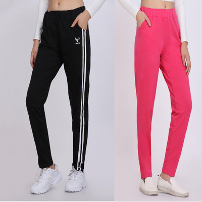 Clothmaster Striped Women Black, Grey Track Pants