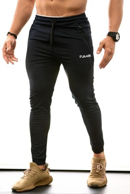 FuaarK Solid Men Blue, White Track Pants