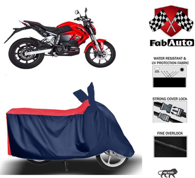 APNEK Waterproof Two Wheeler Cover for Revolt(RV 400, Blue)