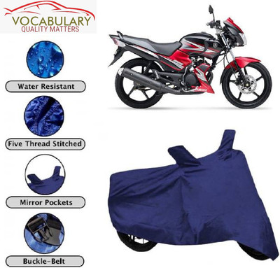 Astips Two Wheeler Cover for Yamaha(SS 125, Blue)