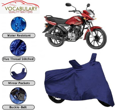MEGA MARTZZ Waterproof Two Wheeler Cover for Yamaha(Saluto RX, Blue)