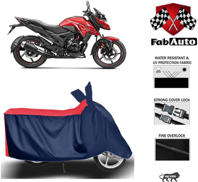 FabAuto Waterproof Two Wheeler Cover for Honda(X-Blade, Blue)