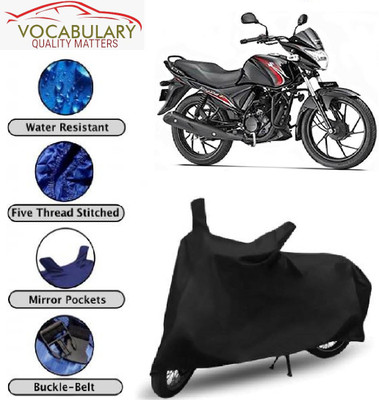 MEGA MARTZZ Waterproof Two Wheeler Cover for Suzuki(Sling Shot, Black)