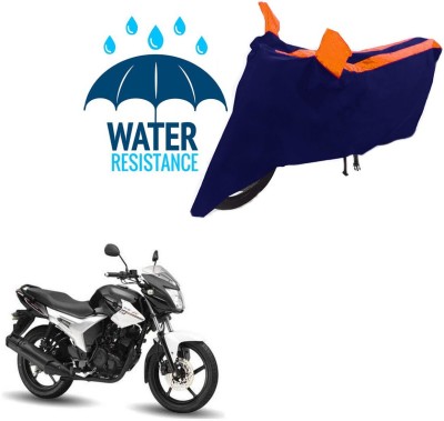 RONISH Waterproof Two Wheeler Cover for Hero(HF Dawn, Black, Orange)