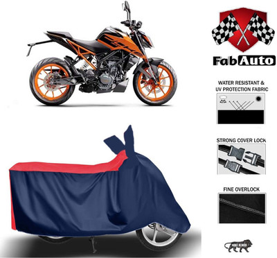 THE REAL ARV Waterproof Two Wheeler Cover for KTM(200 Duke, Blue)