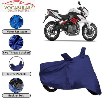 MEGA MARTZZ Waterproof Two Wheeler Cover for Benelli(TNT 600i, Blue)