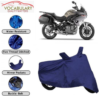 MEGA MARTZZ Waterproof Two Wheeler Cover for Benelli(TNT 600 GT, Blue)