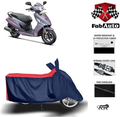 FabAuto Waterproof Two Wheeler Cover for Hero(Maestro Edge, Blue)