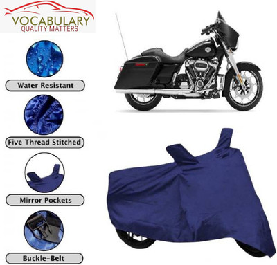 MEGA MARTZZ Two Wheeler Cover for Harley Davidson(Street Glide Special, Blue)