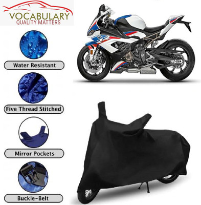 Astips Waterproof Two Wheeler Cover for BMW(S1000RR, Black)