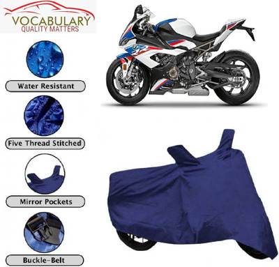 Astips Waterproof Two Wheeler Cover for BMW(S1000RR, Blue)