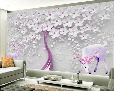 HD RAPID DESIGN Vinyl Nature Multicolor Wallpaper(L x W: 91 cm x 150 cm)