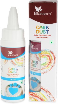 Blossom Edible Cake Dust Powder Matte Finish Colour for Cake Icing Décoration - Blue Sparkling Sugar(60 g)