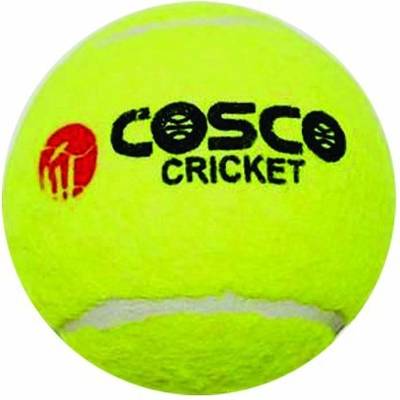 COSCO Cricket Tennis Ball (Normal / Hi-Bounce) Cricket Tennis Ball
