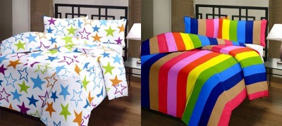 Prinzip Printed Single AC Blanket for  AC Room(Poly Cotton, Multicolor)
