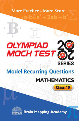 OLYMPIAD MOCK TEST 20-20 CLASS10-MATHS(Paperback, Brain Mapping Academy)