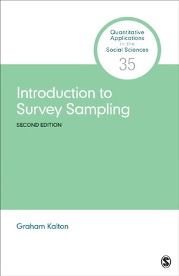 Introduction to Survey Sampling(English, Paperback, Kalton Graham)