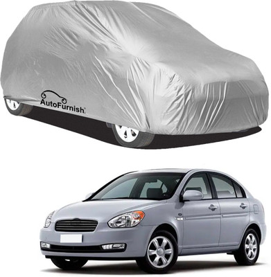 42% OFF on AutoFurnish Car Cover For Hyundai Verna (Without Mirror Pockets)(Silver, For 2008 Models) 42% OFF on AutoFurnish Car Cover For Hyundai Verna (Without Mirror Pockets)(Silver, For 2008 Models)