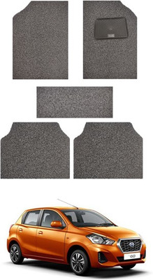 AYW PVC 5D Mat For  Datsun Go+(Black)