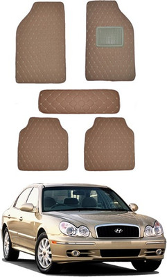 RKPSP Leatherite 5D Mat For  Universal For Car(Brown)