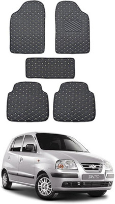 RKPSP Leatherite 5D Mat For  Universal For Car(Black)