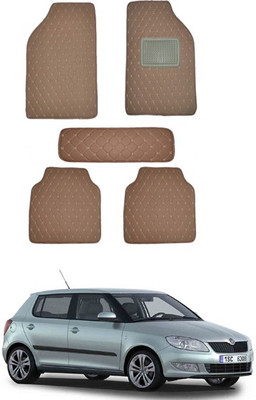 MATIES Leatherite Standard Mat For  Universal For Car(Brown)