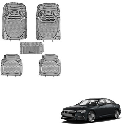 SEMAPHORE PVC Standard Mat For  Audi A6(Grey, White)