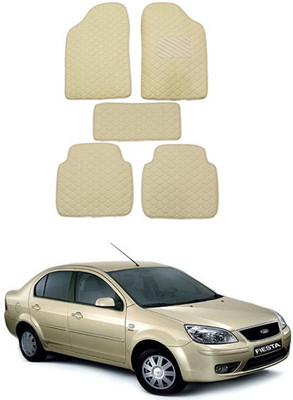 MATIES Leatherite Standard Mat For  Universal For Car(Beige)