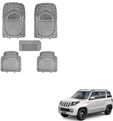 SEMAPHORE PVC Standard Mat For  Mahindra TUV-300(Grey, Black)
