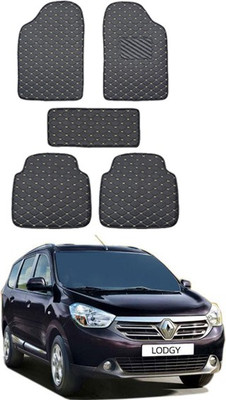 RKPSP Leatherite 5D Mat For  Renault Lodgy(Black)