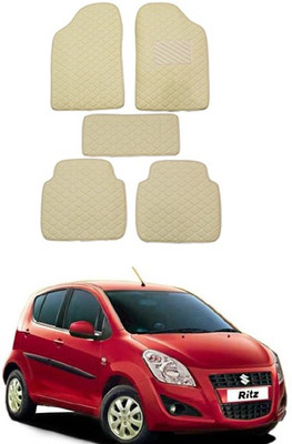 RKPSP Leatherite 5D Mat For  Maruti Suzuki Universal For Car(Beige)
