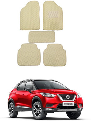 AYW Leatherite 5D Mat For  Nissan KICKS(Beige)