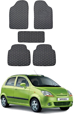 RKPSP Leatherite 5D Mat For  Chevrolet Universal For Car(Black)