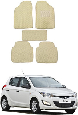 RKPSP Leatherite 5D Mat For  Universal For Car(Beige)
