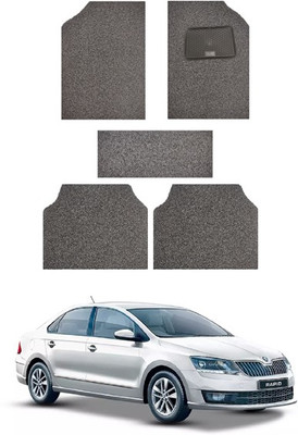 AYW PVC 5D Mat For  Skoda Rapid(Black)
