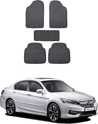 MATIES Leatherite Standard Mat For  Universal For Car(Black)