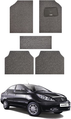 AYW PVC 5D Mat For  Mahindra Marshal(Black)