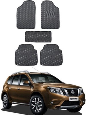 RKPSP Leatherite 5D Mat For  Universal For Car(Black)