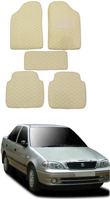 AYW Leatherite 5D Mat For  Maruti Suzuki Esteem(Beige)